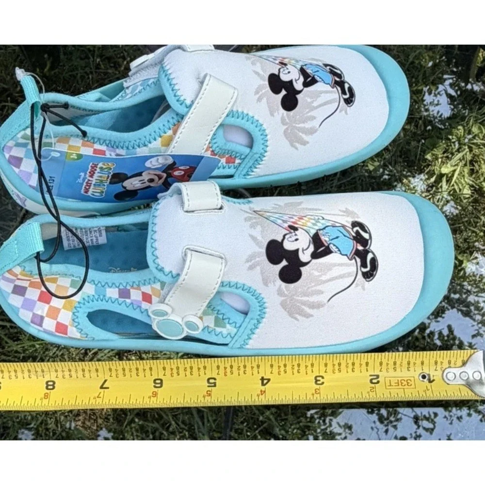 Disney Mickey Mouse Clubhouse Toddler Water Shoes Size 13/1 Aqua Surf Beach NWT